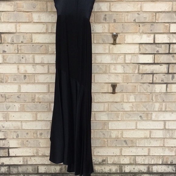 Jessica McClintock long form fit thigh slit dress - Picture 7 of 10